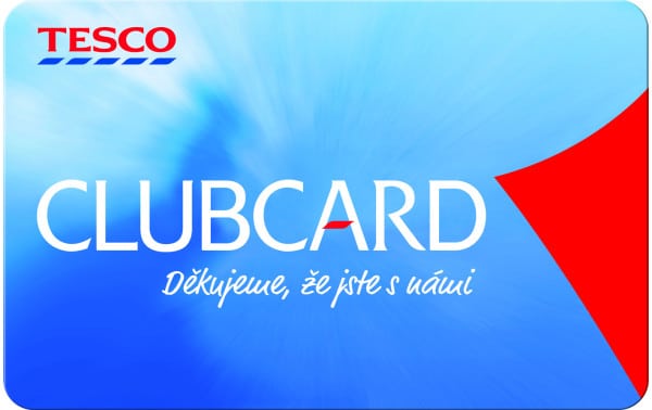 tesco clubcard plastova zakaznicka karta perfect cards opava